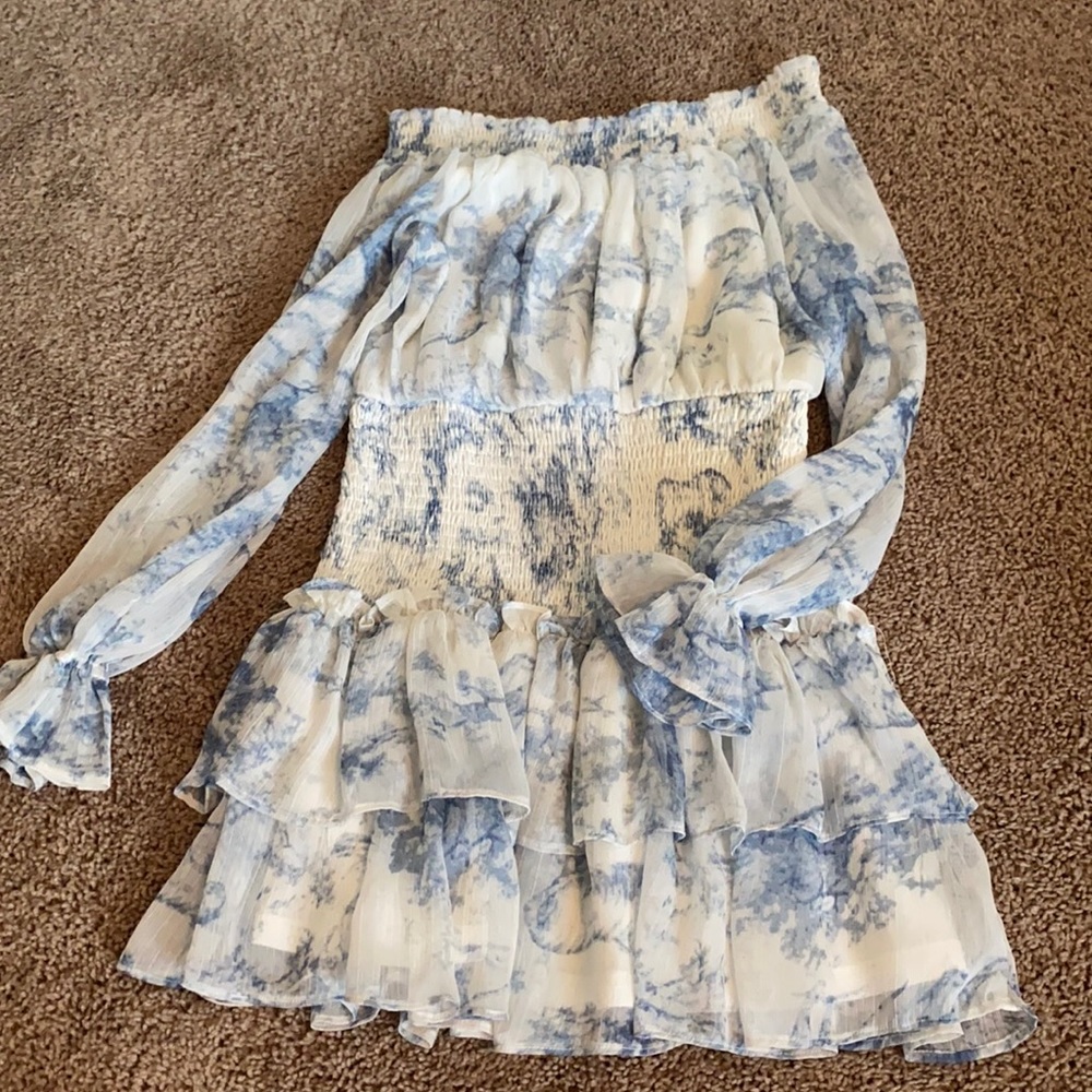 Off the shoulder dress